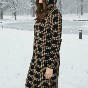 BELLDINI* OPEN FRONT CARDIGAN* COLOR: BLACK ALMOND* SIZE: 1X